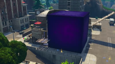El cubo está destruyendo pisos picados - Fortnite Battle Royale