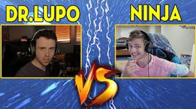 Dr Lupo (Victim) vs Ninja (Troll) Funny Twitch Clips playing Fortnite