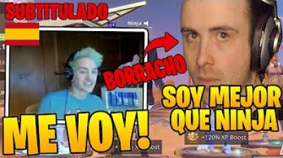 Ninja gets angry with his friends (Dr Lupo Drunk?) Fortnite Battle Royale