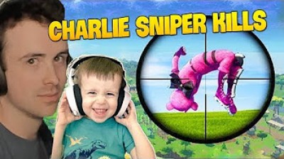 Dr Lupo's Son (2 Year) Old Sniper Kill _ Fortnite Compilation #17