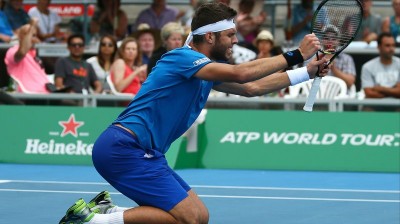Jiri Vesely Epic Celebration After Victory