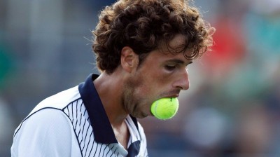 Robin Haase HILARIOUS point lost - GRUNTING