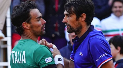 Fognini vs Chardy argue AGAIN