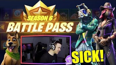 Dr Lupo reacciona al pase de batalla de la temporada 6 - Fortnite Battle Royale