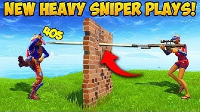 The heavy Sniper is BROKEN - Fortnite Battle Royal