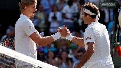 Kevin Anderson REMONTADA ante Roger Federer