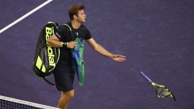 The most epic angry moment of Ryan Harrison