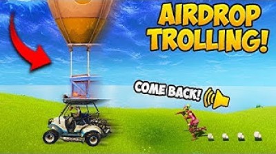 Robando Air Drops en Fortnite Battle Royale