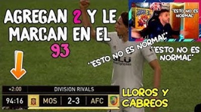 DjMaRiiO AND WHEN THE REFEREE ADDS 2 MINUTES AND THE RIVAL SCORES IN THE 93 MINUTE