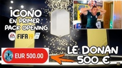 DjMaRiiO RECEIVES €500 DONATION AND UNPACKS AN ICON IN HIS FIRST FIFA 19 LIVE STREAM