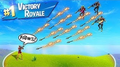 THIS IS CRAZY!! SHOOTING 10 RPG'S IN 1 SECOND! - Fortnite Insane Fails and Epic Moments!