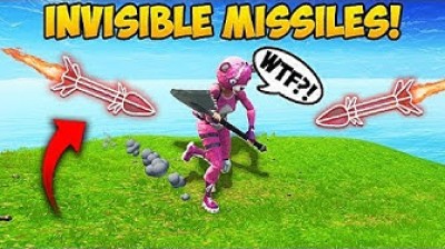 INVISIBLE GUIDED MISSILE TRICK! - Fortnite Battle Royale