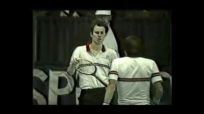 Jimmy Connors vs John McEnroe | CRAZY