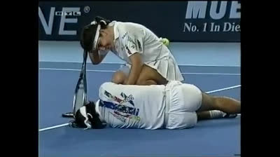 OMG! Ivan Lendl THE KILLER! Insane forehand hits the rival