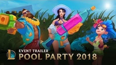 "Relax de la rutina" Fiesta en la piscina 2018 Trailer - League of Legends