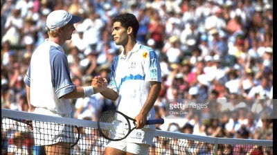 Pete Sampras vs Jim Courier - 1993 Wimbledon Final - Highlights