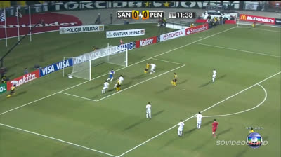 Santos Campeão 2011 Santos / Peñarol - Copa Libertadores 2011