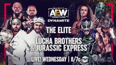 The Elite vs Lucha Brothers & Jurassic Express
