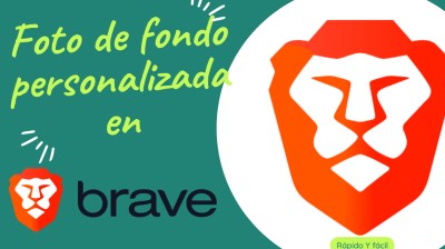 Como PONER FOTO PERSONALIZADA en BRAVE