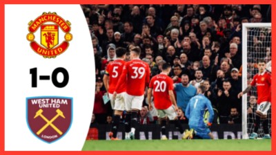 Manchester United vs West Ham 1-0 Full HD Highlights | English Premier League Highlights 2022