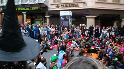 AMBIENTE EN EL CENTRO HISTORICO DE TERUEL HALLOWEEN 2022