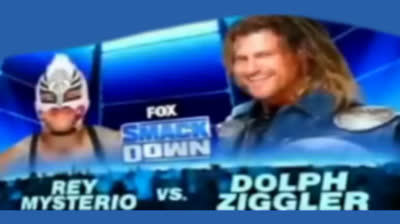 REY MYSTERIO VS DOLPH ZIGGLER - SMACK DOWN 26 DE MARZO DE 2021