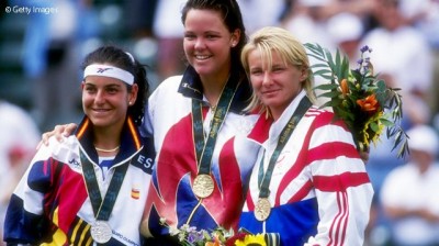 Lindsay Davenport vs Arantxa Sanchez Vicario - Highlights Olympic Games Final