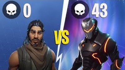Victoria con 0 Kills vs Victoria con 43 Kills - Fortnite Battle Royale