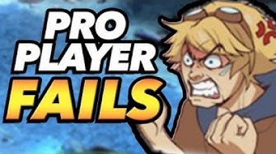 League of Legends - PRO PLAYER FAILS MONTAGE