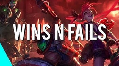 League of Legends Wins and Fails!!