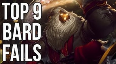 TOP 9 fails con Bard en LoL