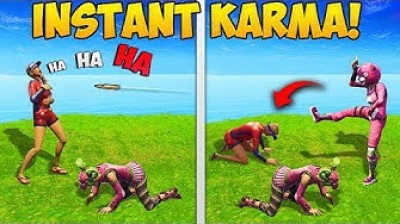 Karma is real!!! - Fortnite Fails