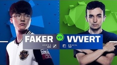 Faker vs VVert - Tournaments 1v1 - All-Star