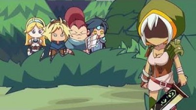Ezreal and squad - LoL Cartoon