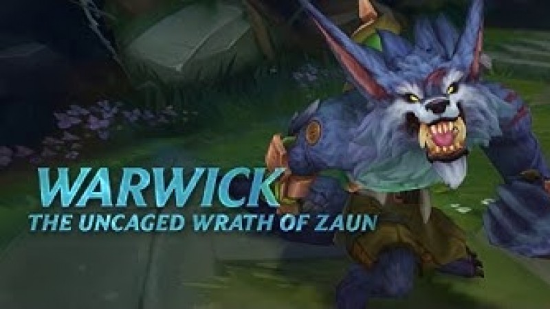 Warwick, Login Screen - League of Legends