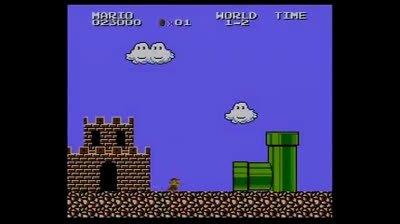 Super Mario Bros. Speedrun in 4:55.913 (Former World Record) 