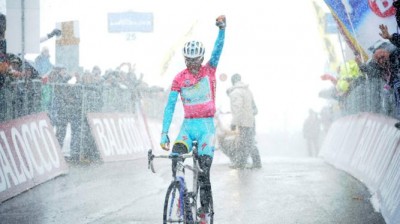 Climb to Lavaredo in the Giro d'Italia 2013