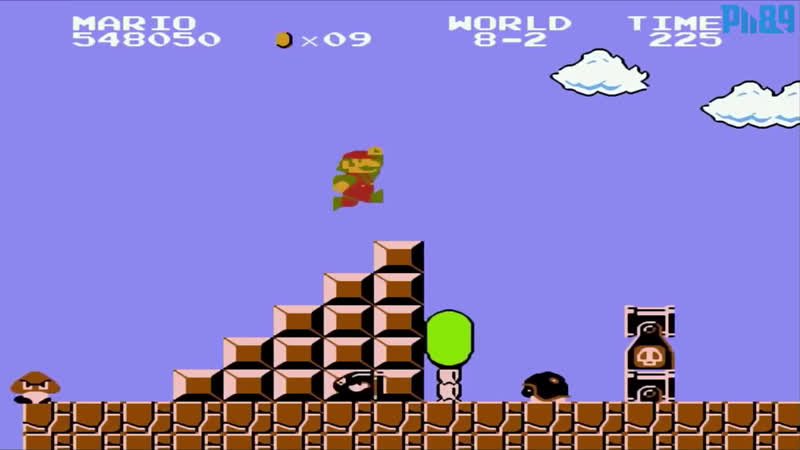 Full Walkthrough Super Mario Bros. 1985 Gameplay