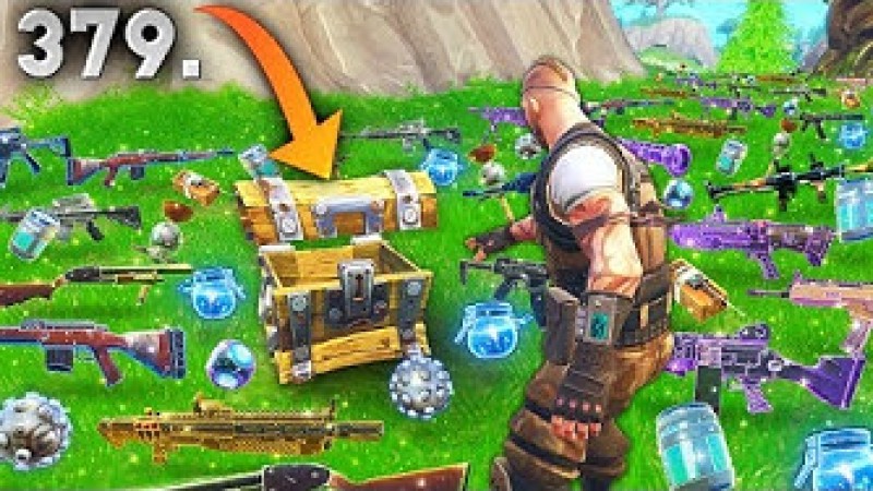 MOST LOOT IN CHEST RECORD! Fortnite Best Moments - MOST LOOT IN CHEST ...
