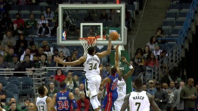 Giannis Antetokounmpo Top Blocks & Plays