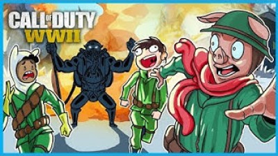 WWII Zombies Funny Moments!! Call of Duty