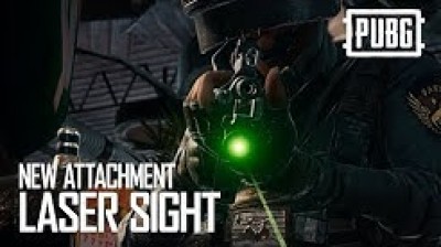 New Attachment - Laser Sight - PUBG