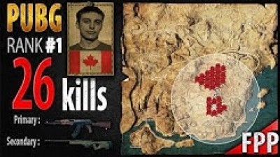 Shroud 26 kills [NA] Solo FPP - PLAYERUNKNOWN'S BATTLEGROUNDS