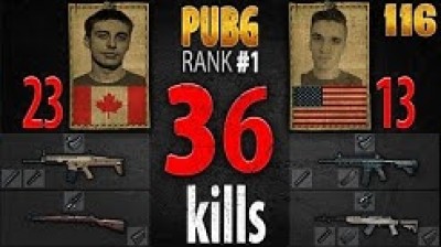 Shroud & Chad 36 kills DUO! 1st person PLAYERUNKNOWN'S BATTLEGROUNDS