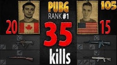Shroud & Chad 35 kills DUO - 1st person PLAYERUNKNOWN'S BATTLEGROUNDS