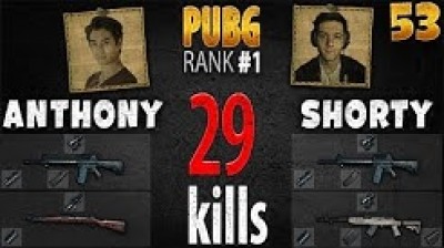 PUBG - Anthony & Shorty 29 kill DUO - PLAYERUNKNOWN'S BATTLEGROUNDS