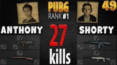 PUBG - Anthony & Shorty 27 kill DUO - PLAYERUNKNOWN'S BATTLEGROUNDS