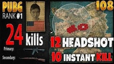 PUBG - Menthol TV 24 kills SOLO - PLAYERUNKNOWN'S BATTLEGROUNDS