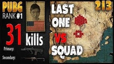 PUBG - Menthol 31 kills [AS] SQUAD - PLAYERUNKNOWN'S BATTLEGROUNDS