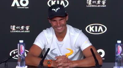 Journalist falls sleep during Rafa Nadal interview